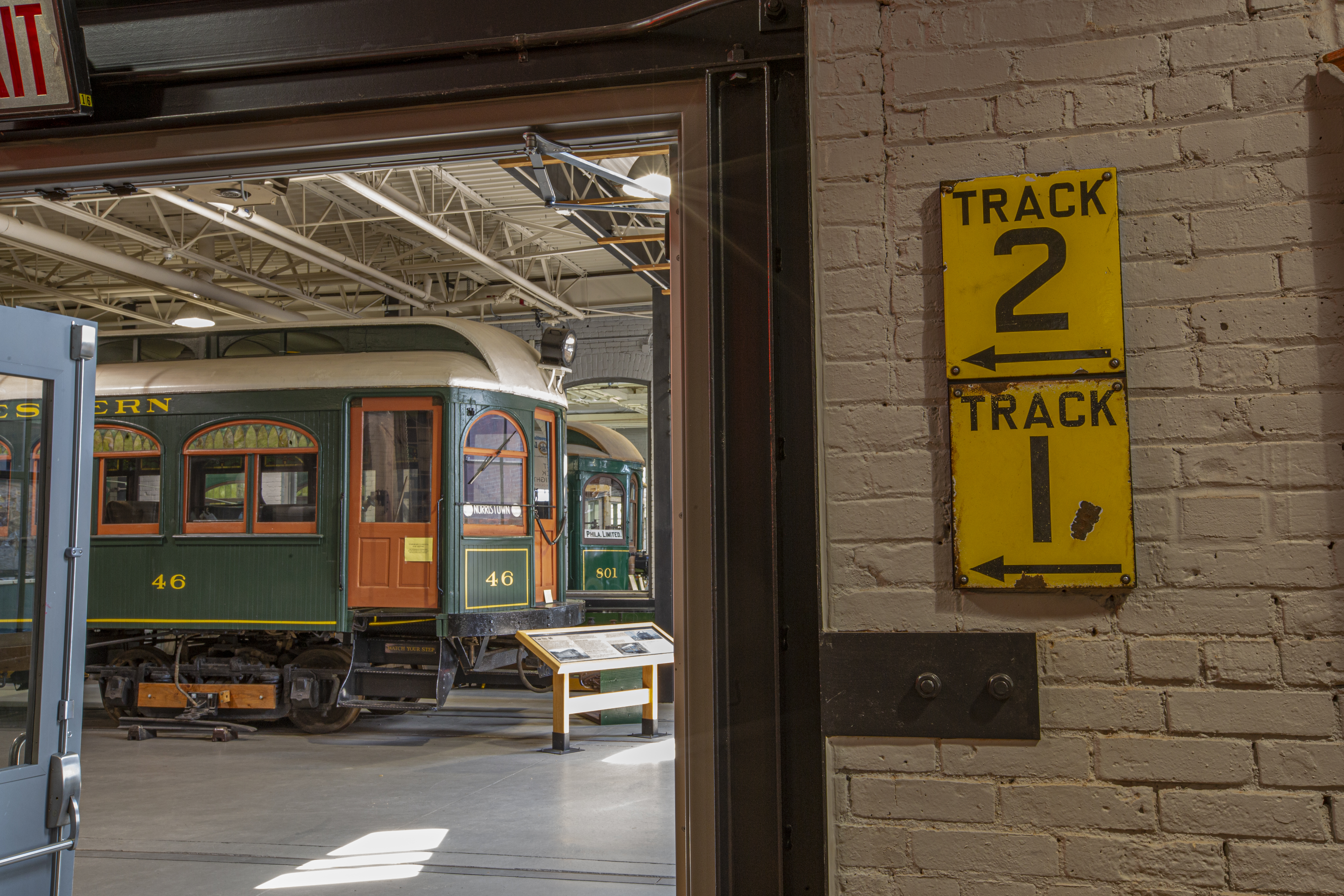 Photograph of No. 46 & 801, 2020 by Chris Balton.